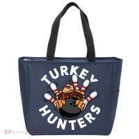 Funny Bowling Shirts For Turkey Hunters Tote Bag thumb 0
