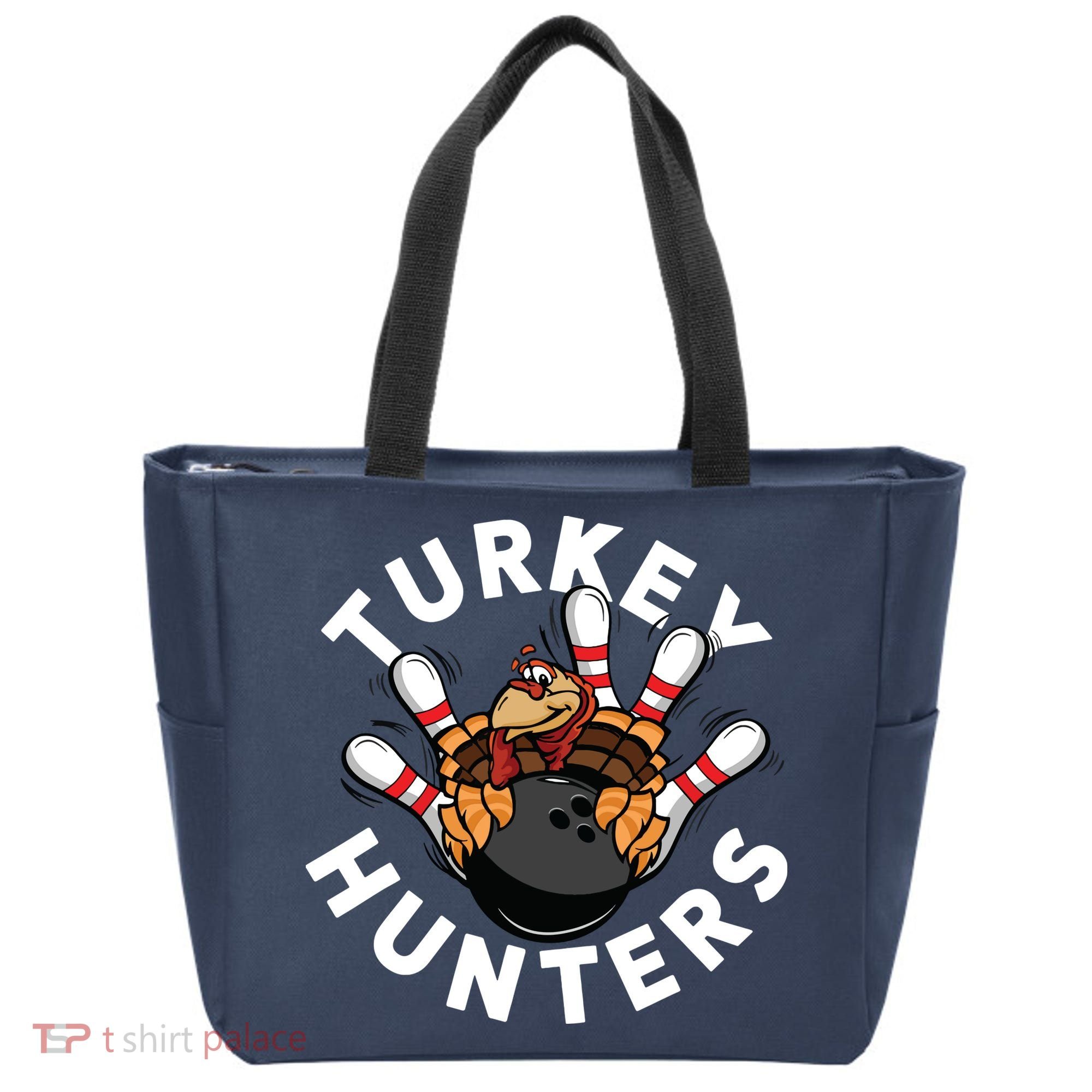 Funny Bowling Shirts For Turkey Hunters Tote Bag