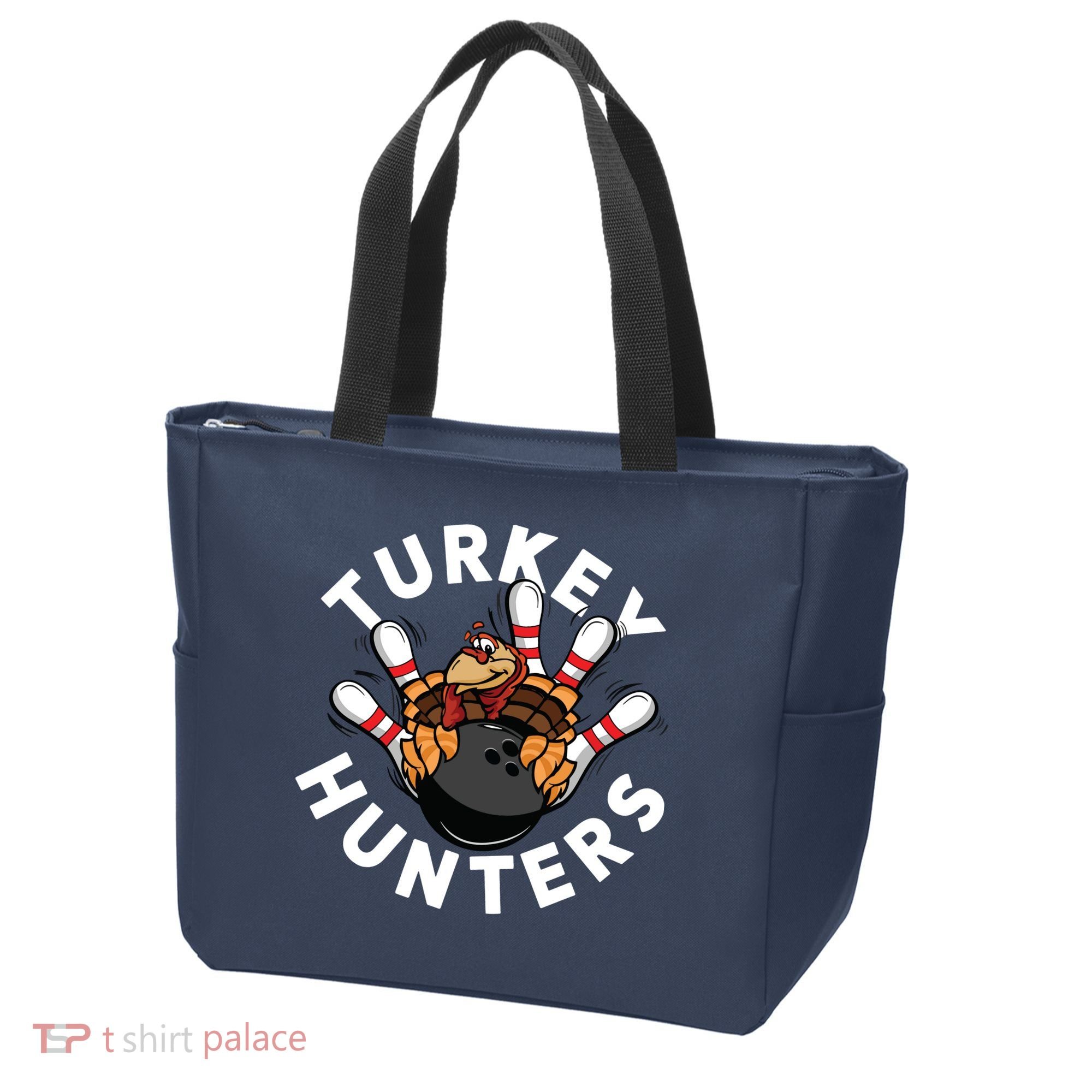 Funny Bowling Shirts For Turkey Hunters Tote Bag
