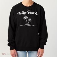 Folly Beach South Carolina Summer Sc Tropical Charleston Gift Women's Sweatshirt thumb 0
