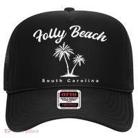 Folly Beach South Carolina Summer Sc Tropical Charleston Gift Hat thumb 0