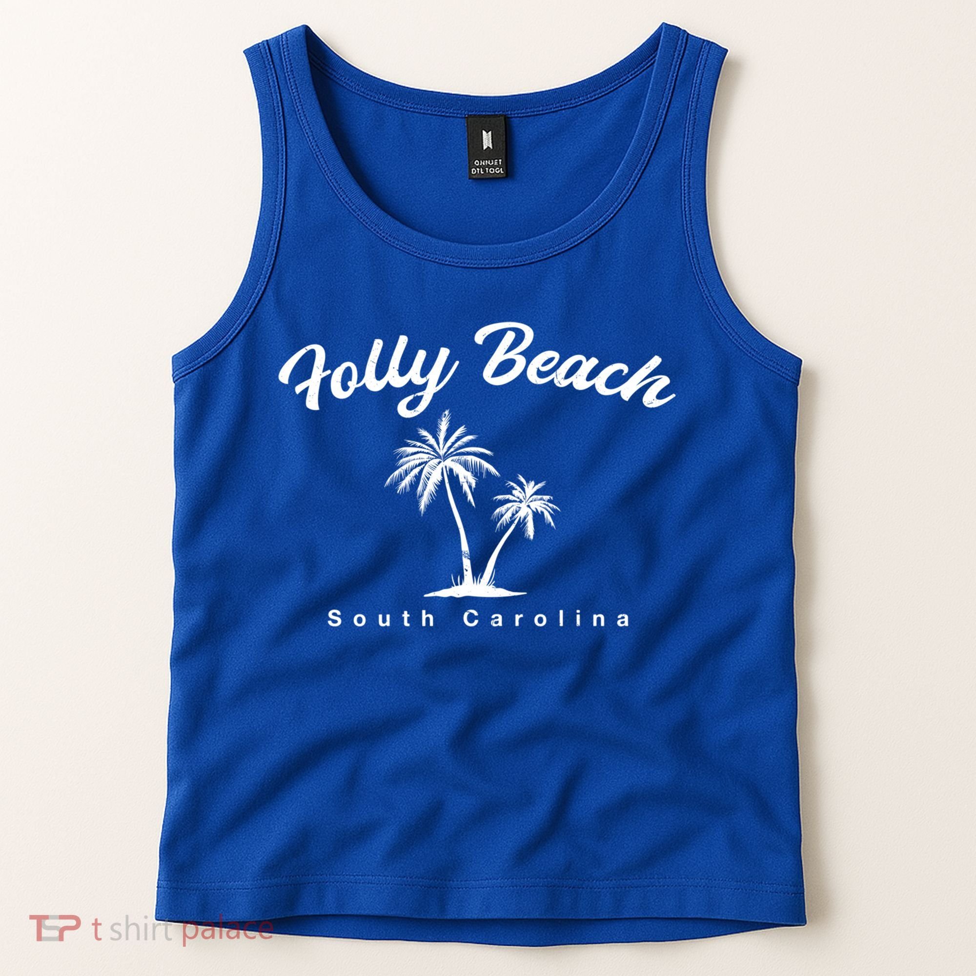 Folly Beach South Carolina Summer Sc Tropical Charleston Gift Tank Top