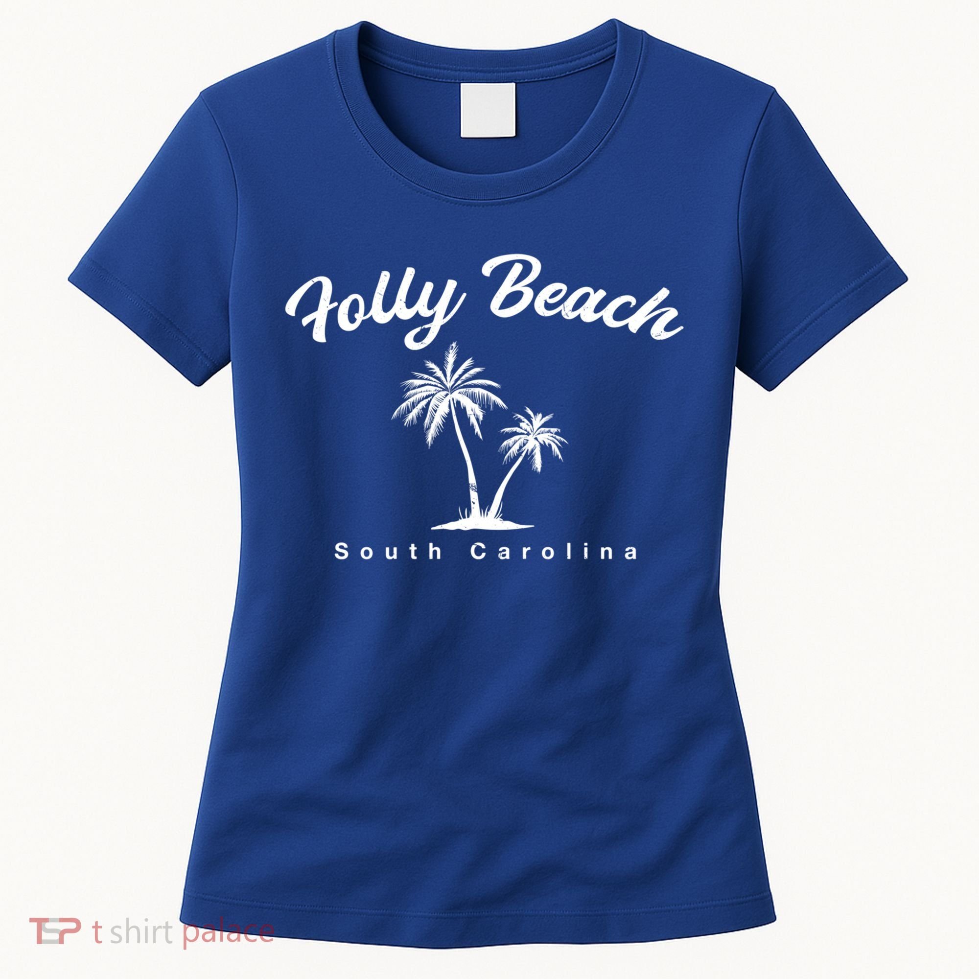 Folly Beach South Carolina Summer Sc Tropical Charleston Gift Women's T-Shirt