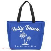 Folly Beach South Carolina Summer Sc Tropical Charleston Gift Tote Bag thumb 0