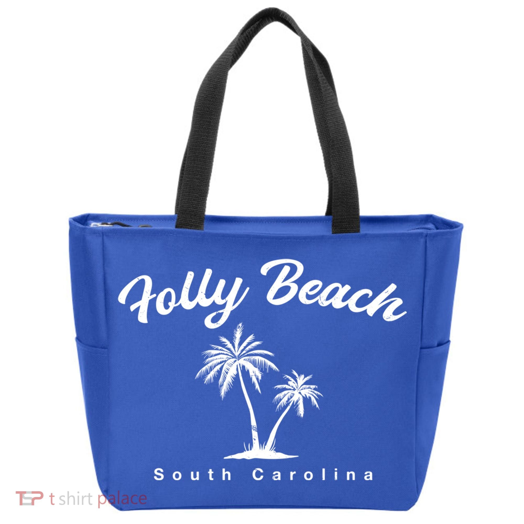 Folly Beach South Carolina Summer Sc Tropical Charleston Gift Tote Bag