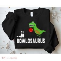 Funny Bowling S Dinosaur Bowler Dino Gift Idea Sweatshirt thumb 2