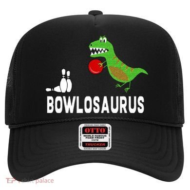 Funny Bowling S Dinosaur Bowler Dino Gift Idea Hat