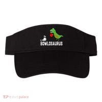 Funny Bowling S Dinosaur Bowler Dino Gift Idea Visor thumb 0