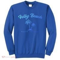 Folly Beach South Carolina Summer Sc Tropical Charleston Gift Sweatshirt thumb 0