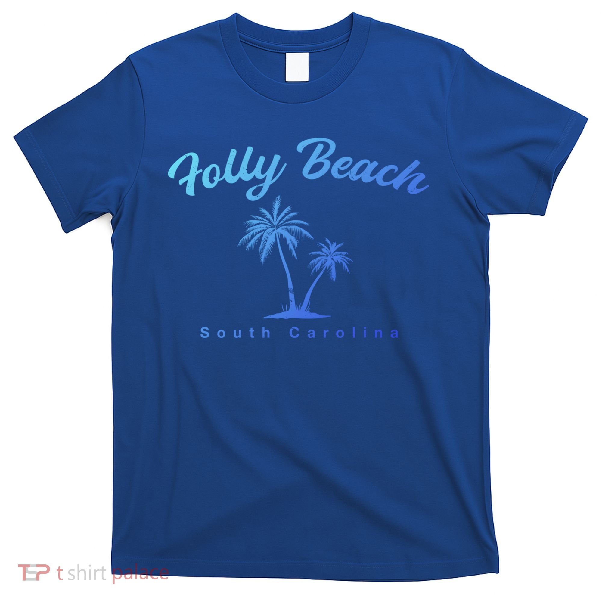 Folly Beach South Carolina Summer Sc Tropical Charleston Gift T-Shirt