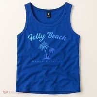 Folly Beach South Carolina Summer Sc Tropical Charleston Gift Tank Top thumb 2