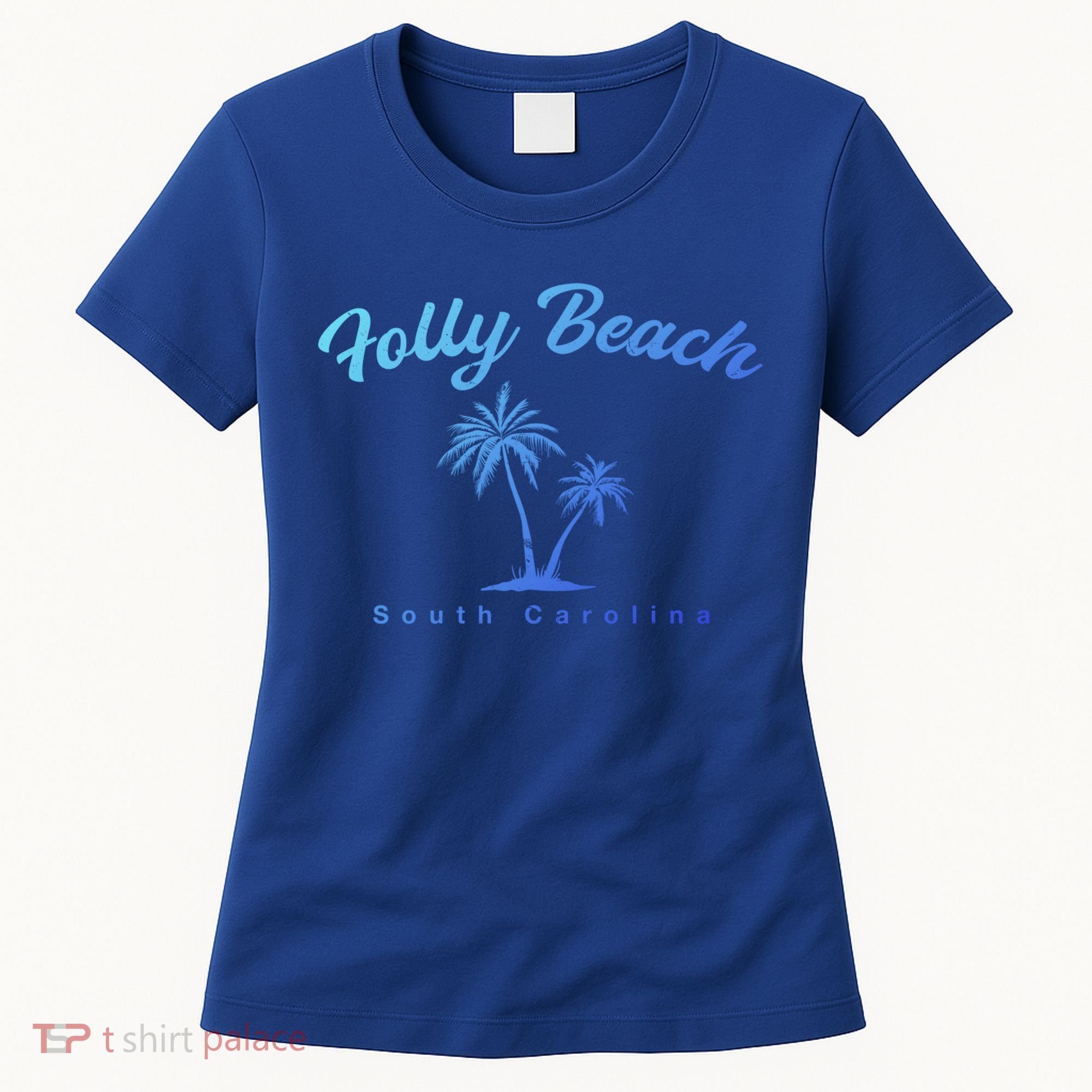 Folly Beach South Carolina Summer Sc Tropical Charleston Gift Women's T-Shirt