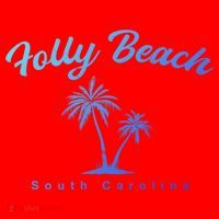Folly Beach South Carolina Summer Sc Tropical Charleston Gift Santa Hat thumb 1