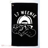 Funny Baseball Softball Season Apparel  Golf Towel thumb 0