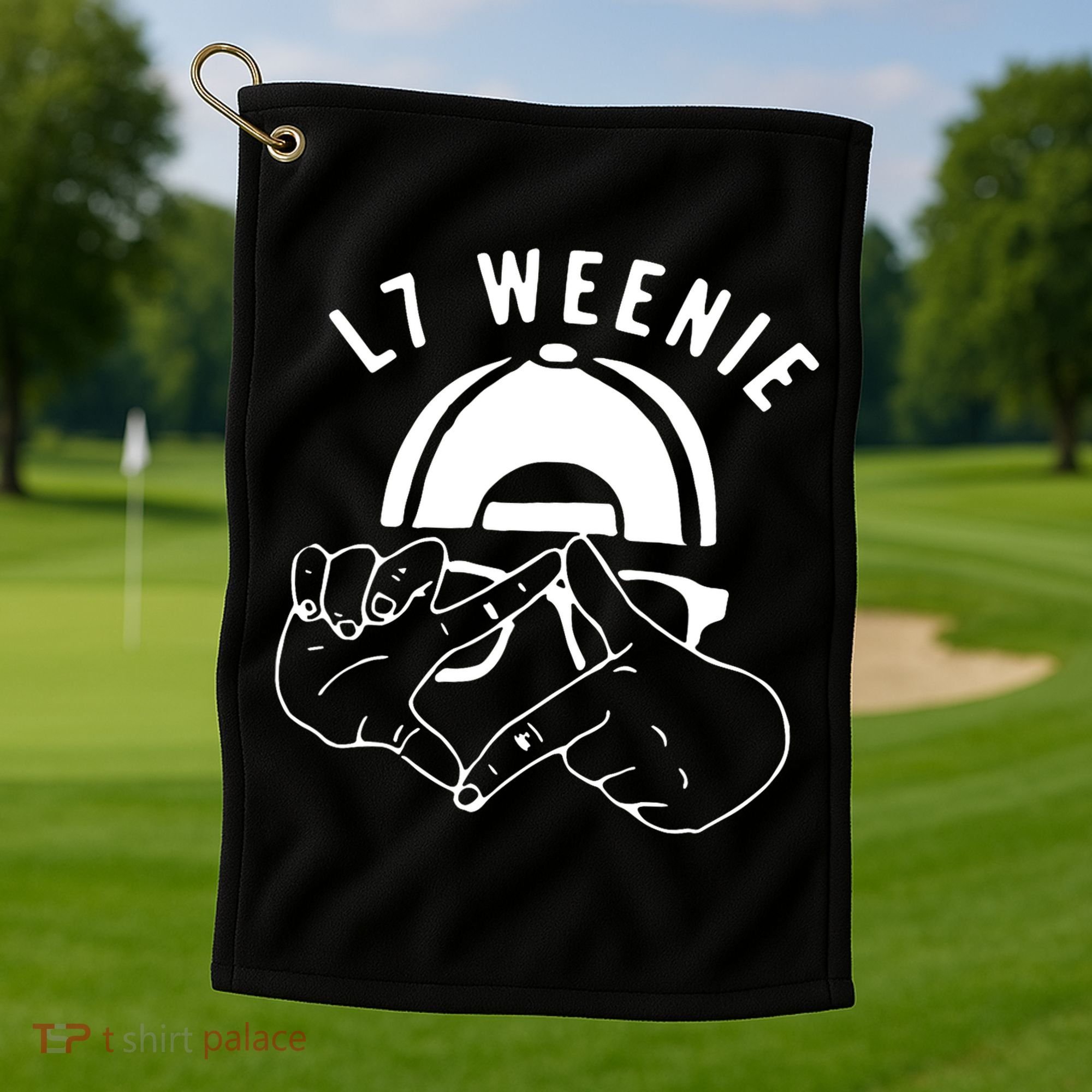 Funny Baseball Softball Season Apparel  Golf Towel