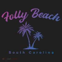 Folly Beach South Carolina Summer Sc Tropical Charleston Gift Women's Sweatshirt thumb 2