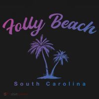 Folly Beach South Carolina Summer Sc Tropical Charleston Gift Backpack thumb 2