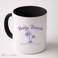 Folly Beach South Carolina Summer Sc Tropical Charleston Gift Coffee Mug thumb 0