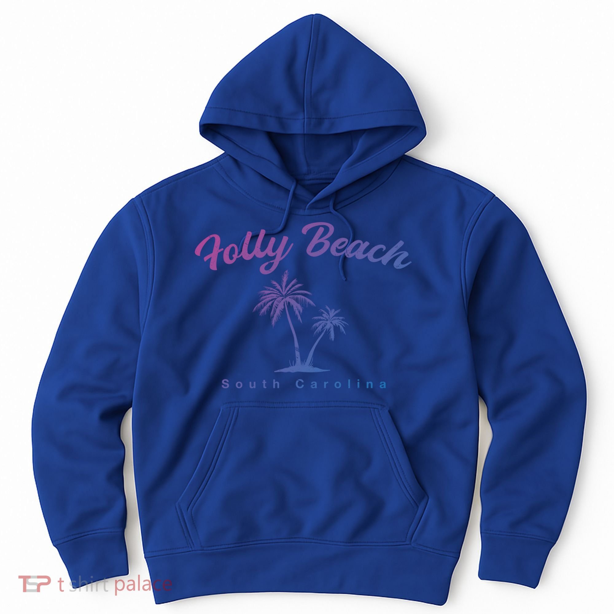 Folly Beach South Carolina Summer Sc Tropical Charleston Gift Hoodie