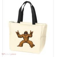 Funny Bigfoot Sasquatch Graphic Rock On Tote Bag thumb 3