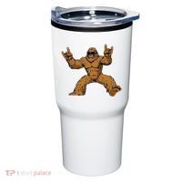Funny Bigfoot Sasquatch Graphic Rock On Tumbler thumb 0