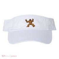 Funny Bigfoot Sasquatch Graphic Rock On Visor thumb 0