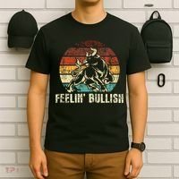 Feelin Bullish Stock Market Trading Day Trader Investor T-Shirt thumb 6
