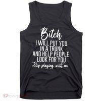 Funny Bitch Shirt Offensive Funny Shirt Funny Saying Tank Top thumb 0