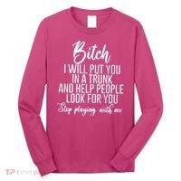 Funny Bitch Shirt Offensive Funny Shirt Funny Saying Long Sleeve Shirt thumb 0