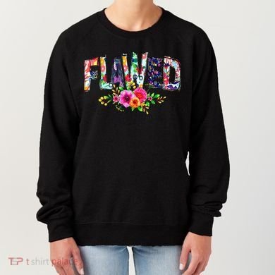 Flawed But Still Worthy Redeemed And Forgiven Christian Women's Sweatshirt