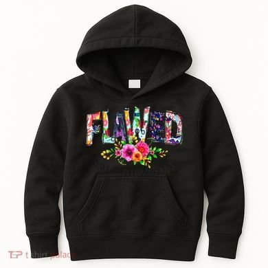 Flawed But Still Worthy Redeemed And Forgiven Christian Kids Hoodie