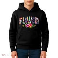 Flawed But Still Worthy Redeemed And Forgiven Christian Kids Hoodie thumb 4