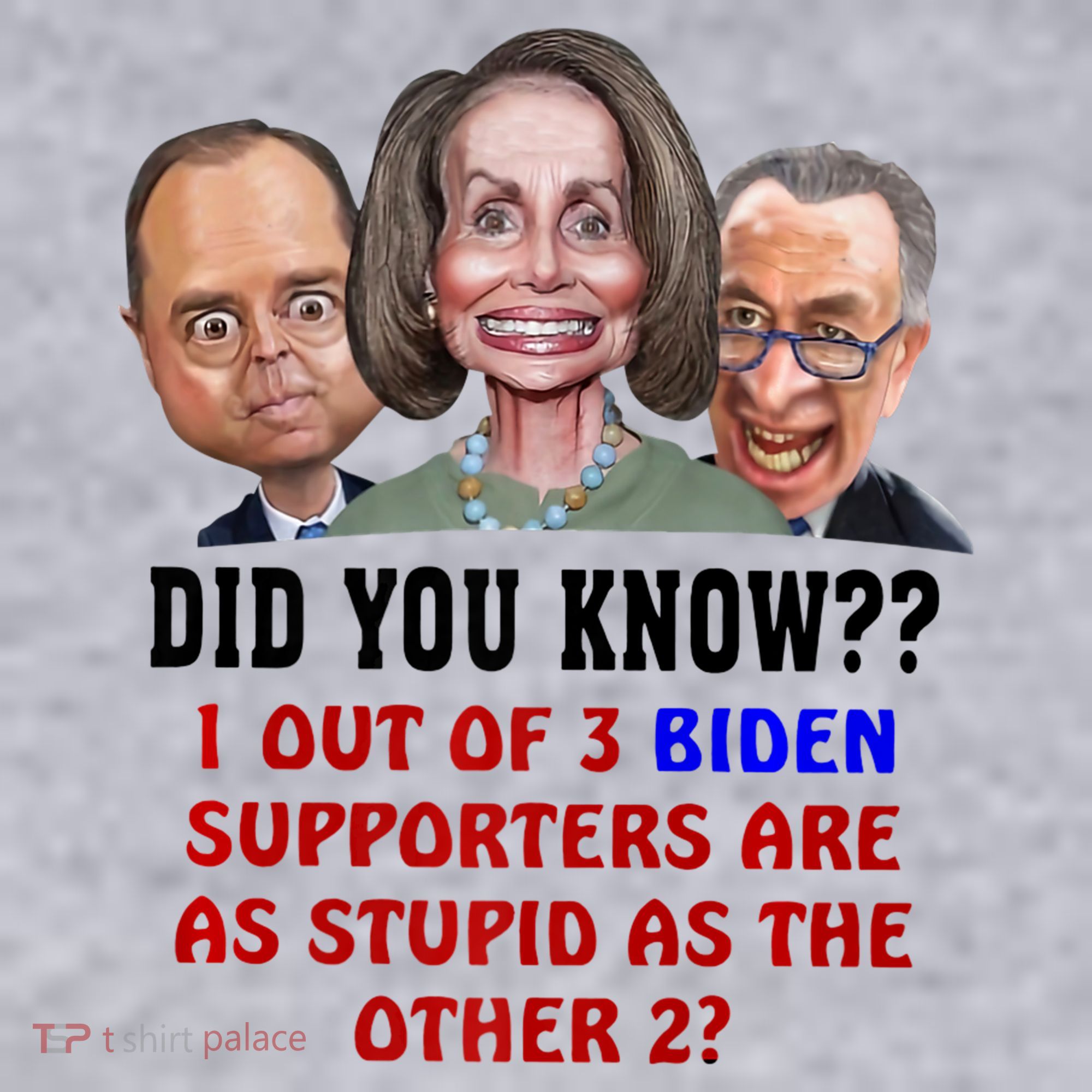 Funny Biden Supporters Are Stupid Anti Biden Democrats Gift Women's Sweatshirt