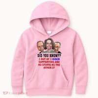 Funny Biden Supporters Are Stupid Anti Biden Democrats Gift Kids Hoodie thumb 0