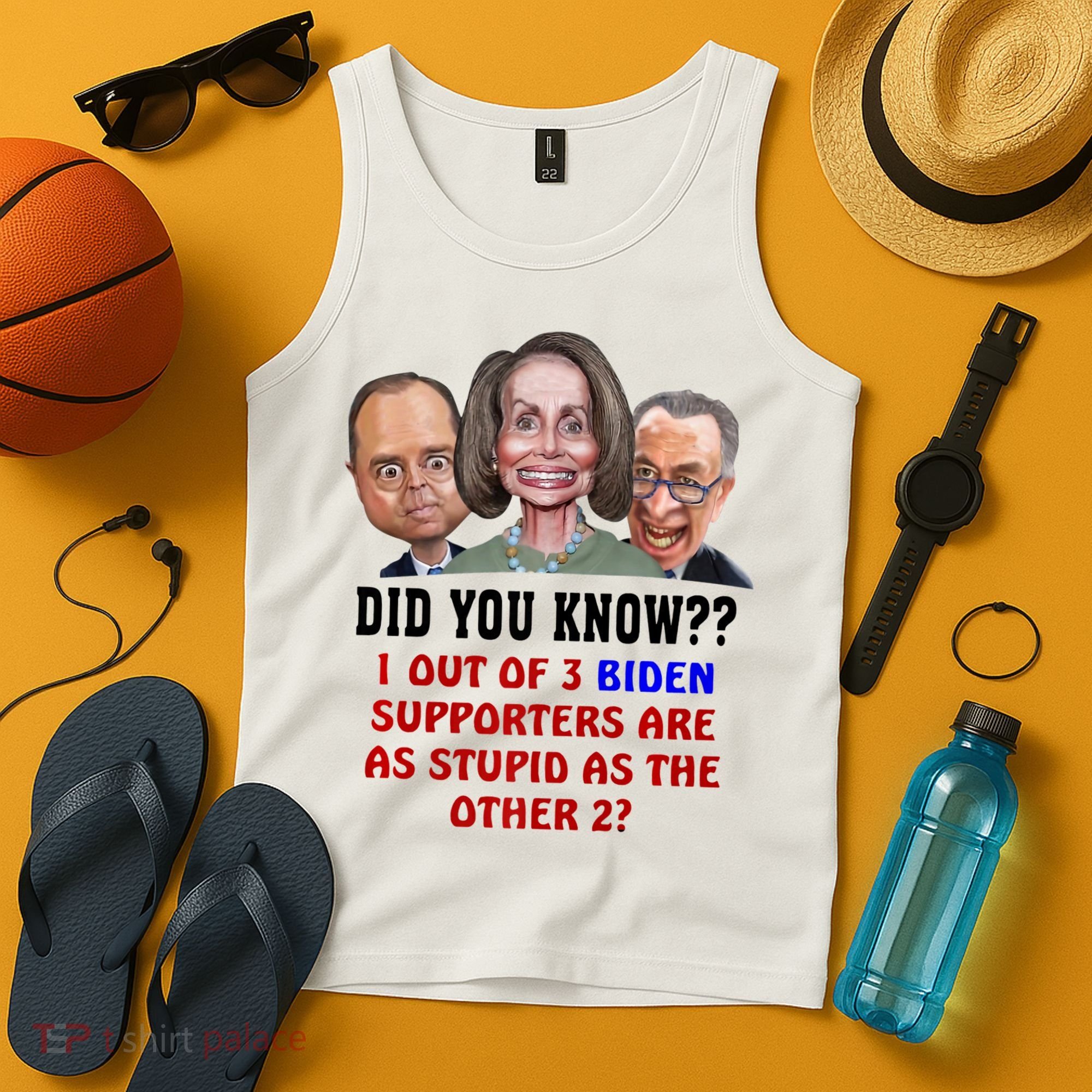 Funny Biden Supporters Are Stupid Anti Biden Democrats Gift Tank Top