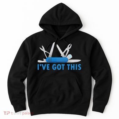 Funny Bladesmith Swiss I’Ve Got This Knife Day Hoodie