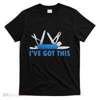 Funny Bladesmith Swiss I’Ve Got This Knife Day T-Shirt thumb 0
