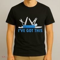 Funny Bladesmith Swiss I’Ve Got This Knife Day T-Shirt thumb 3