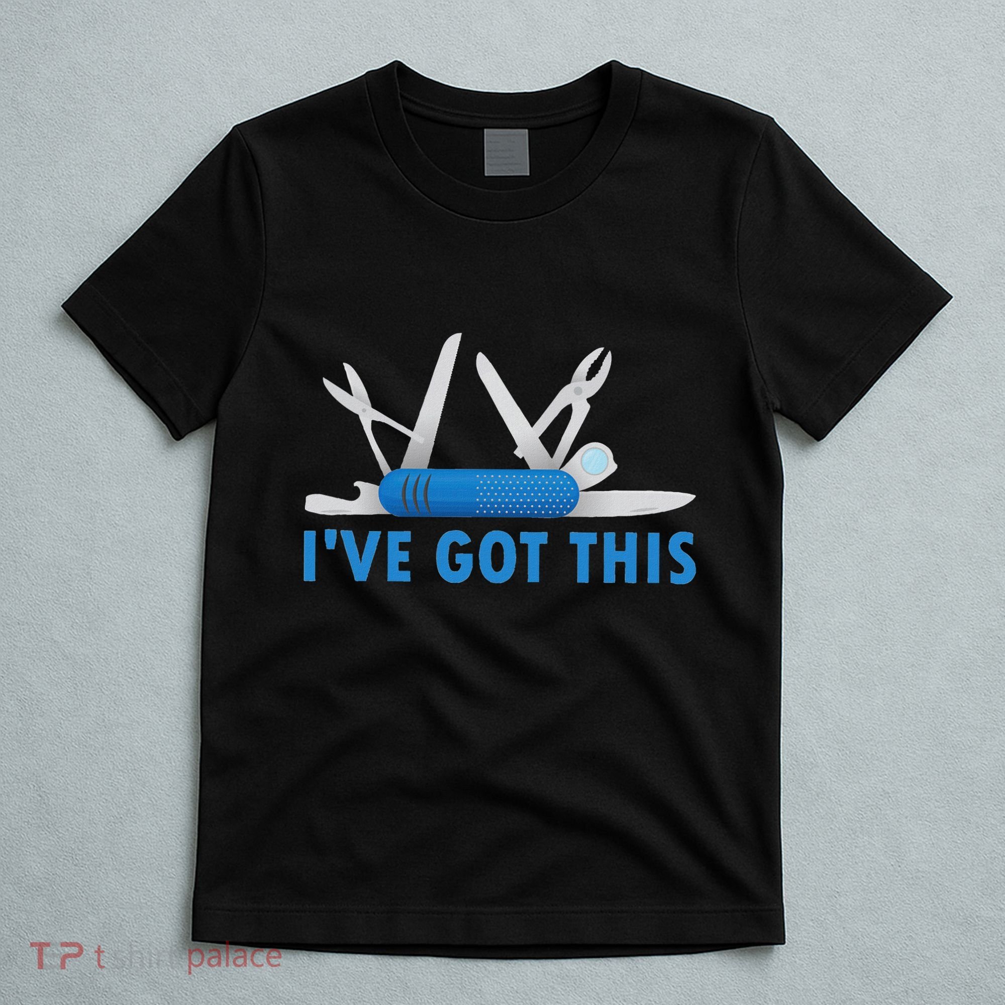 Funny Bladesmith Swiss I’Ve Got This Knife Day T-Shirt