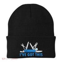 Funny Bladesmith Swiss I’Ve Got This Knife Day Beanie thumb 0