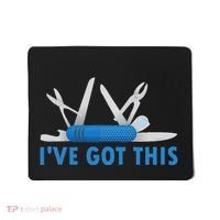 Funny Bladesmith Swiss I’Ve Got This Knife Day Mousepad thumb 0