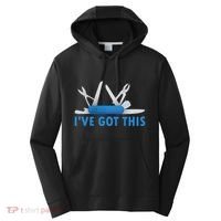 Funny Bladesmith Swiss I’Ve Got This Knife Day Performance Fleece Hoodie thumb 0