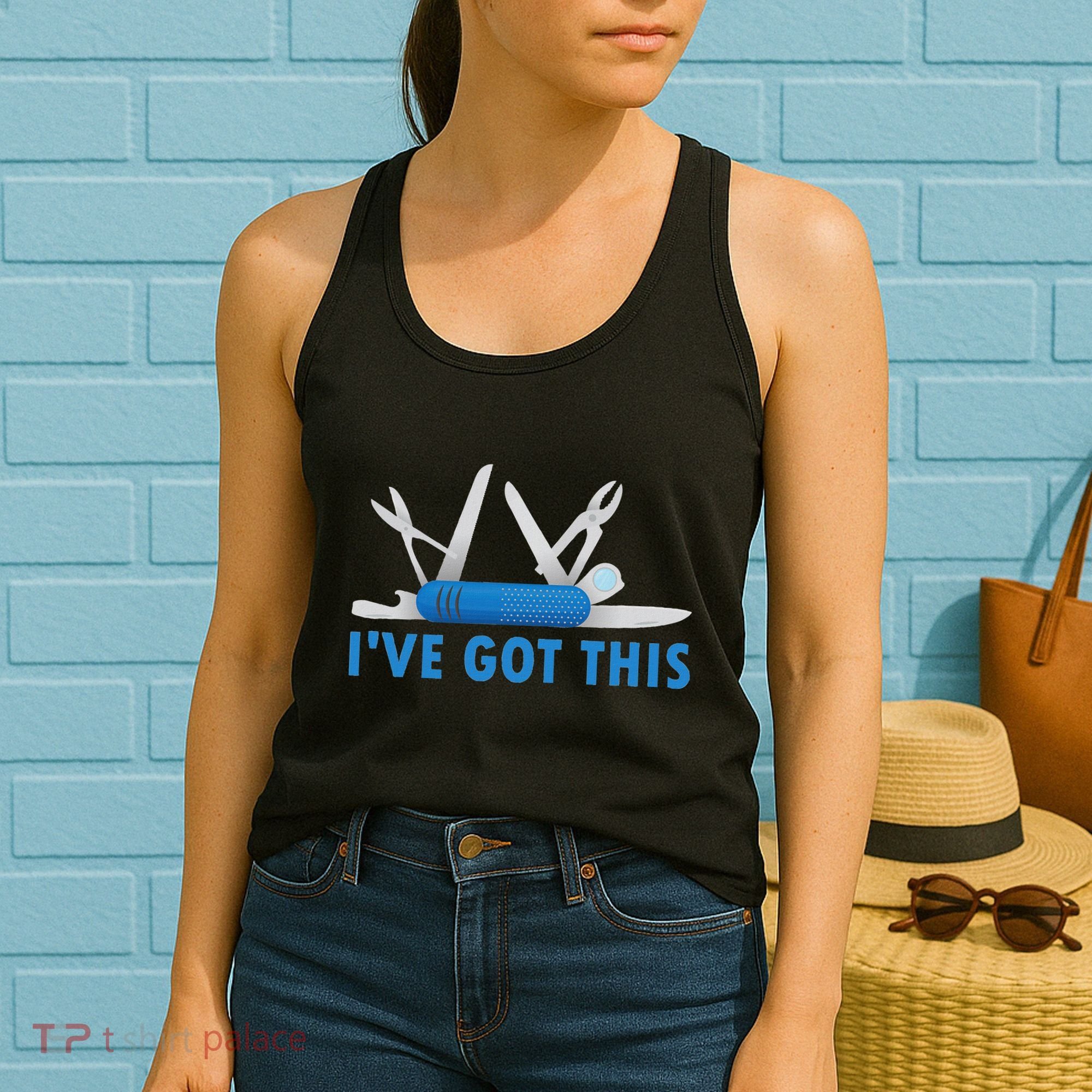 Funny Bladesmith Swiss I’Ve Got This Knife Day Women's Tank Top