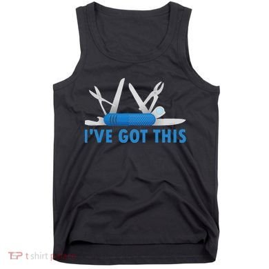 Funny Bladesmith Swiss I’Ve Got This Knife Day Tank Top