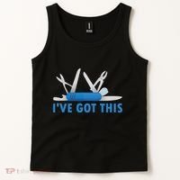 Funny Bladesmith Swiss I’Ve Got This Knife Day Tank Top thumb 2