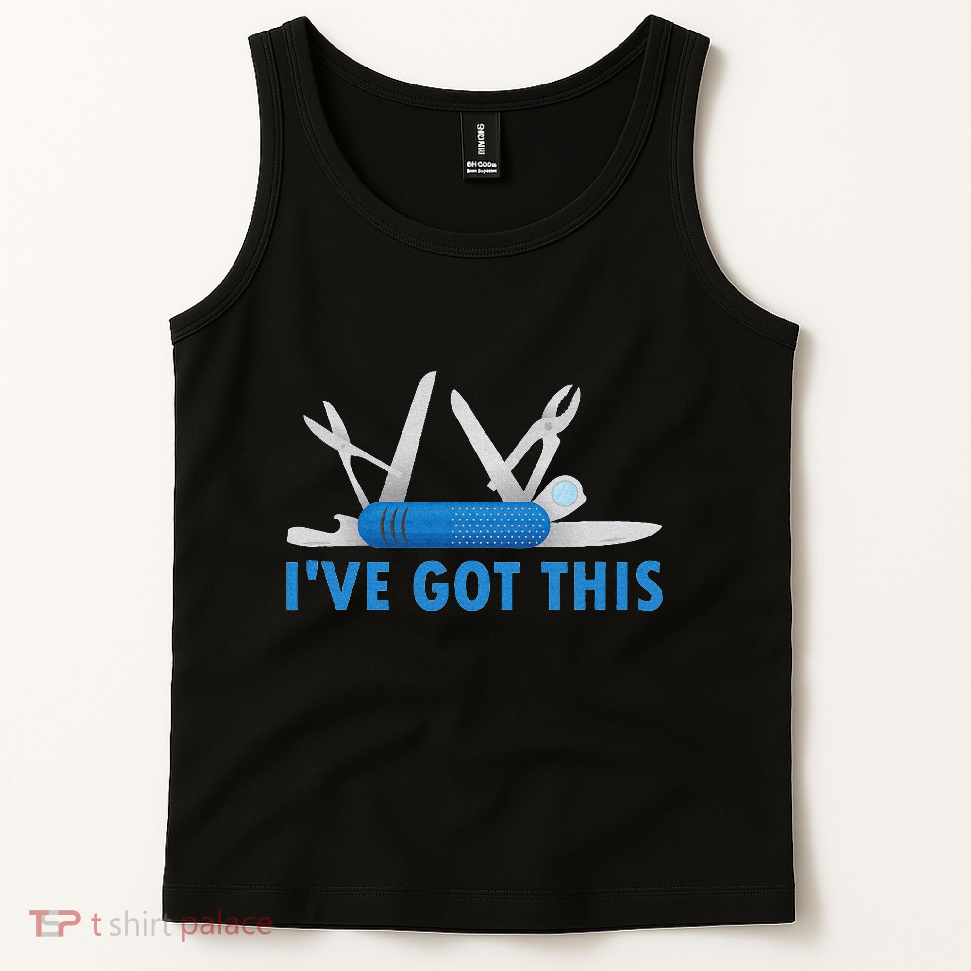 Funny Bladesmith Swiss I’Ve Got This Knife Day Tank Top