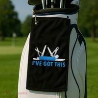 Funny Bladesmith Swiss I’Ve Got This Knife Day Golf Towel thumb 2