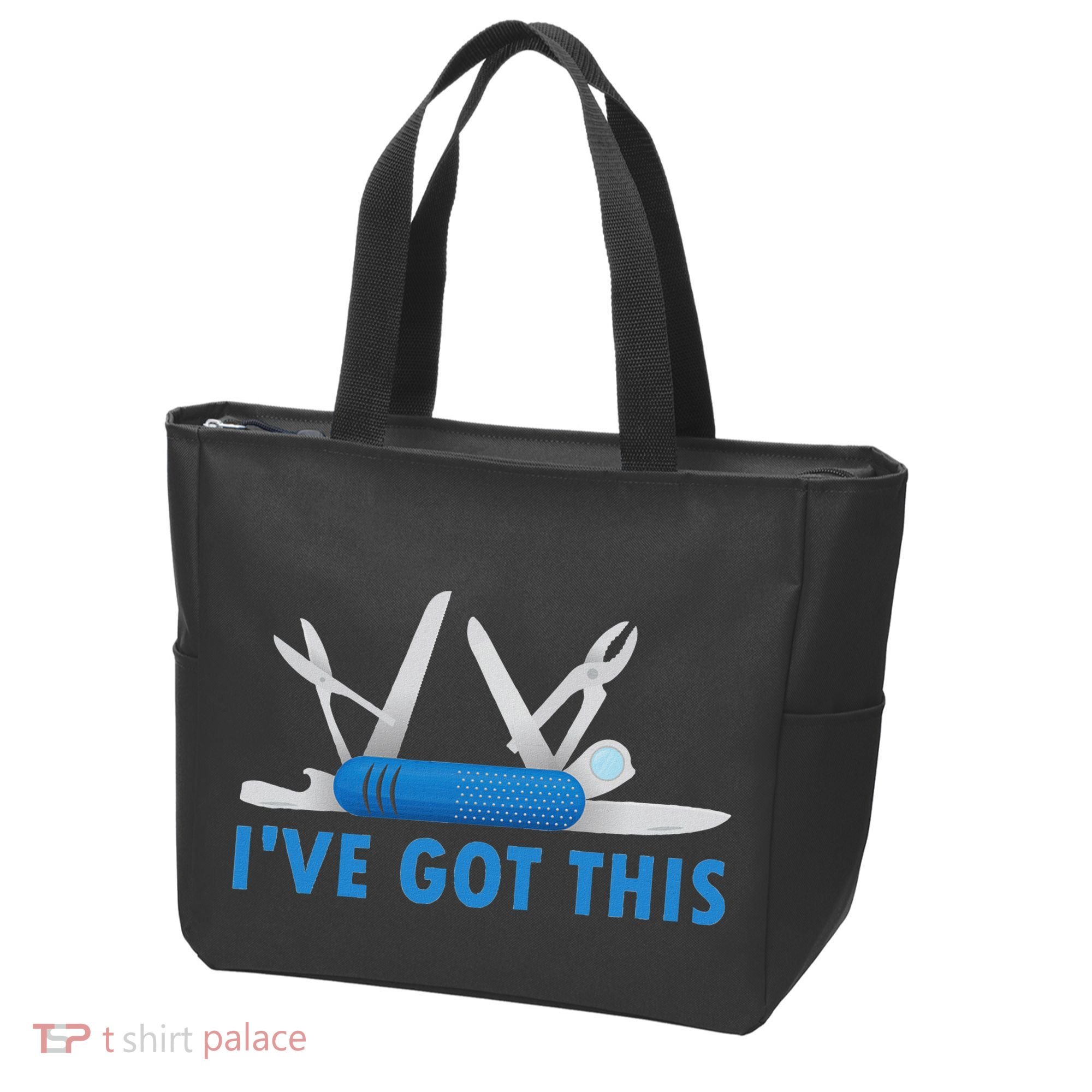 Funny Bladesmith Swiss I’Ve Got This Knife Day Tote Bag