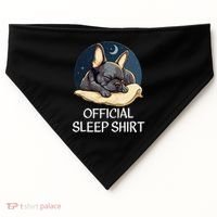 French Bulldog Sleep For Frenchie Lover USA-Made Doggie Bandana thumb 0