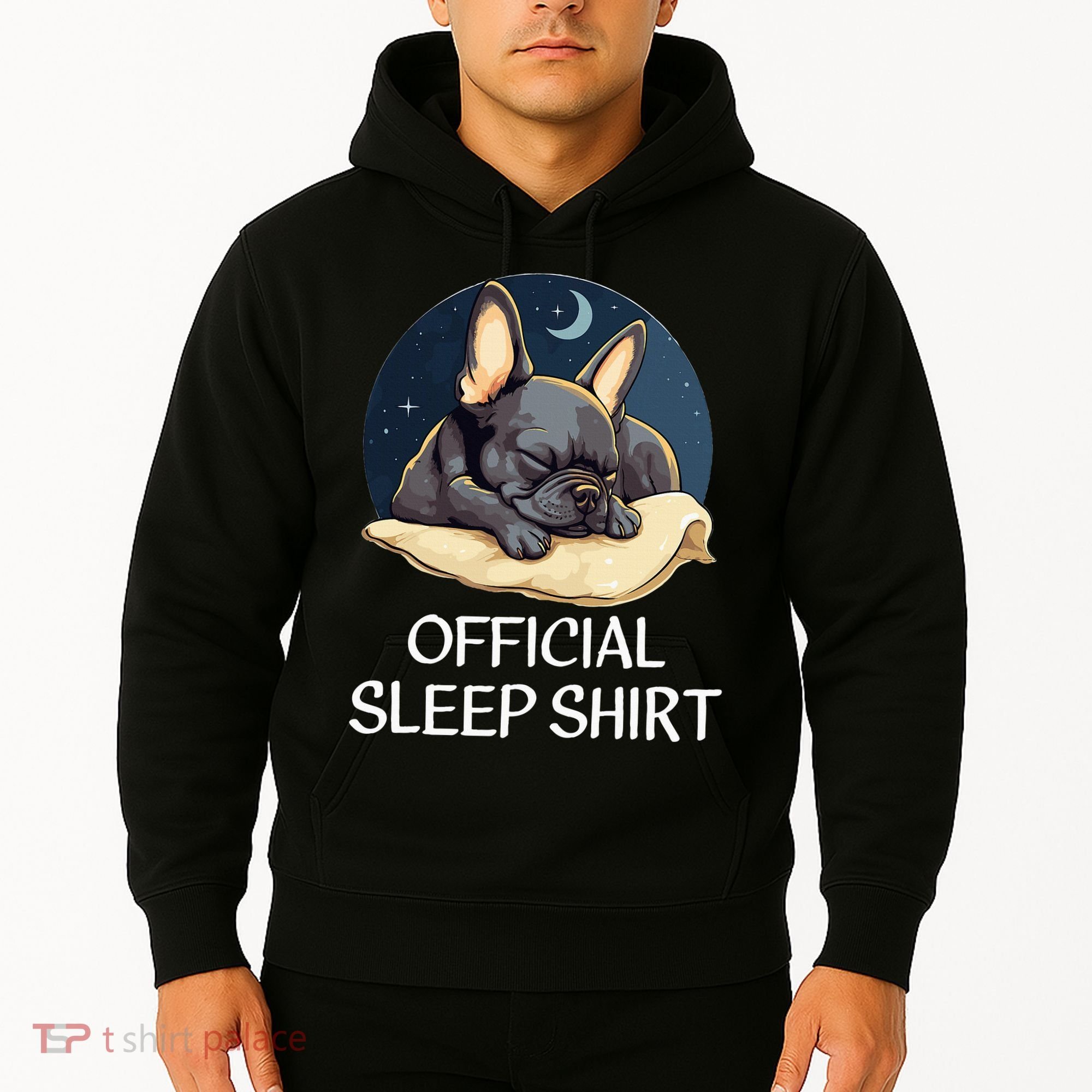 French Bulldog Sleep For Frenchie Lover Hoodie